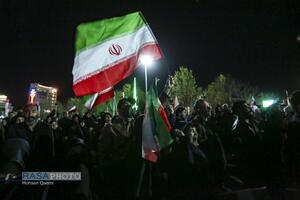 خروش انتقامی مردم قم در شب عزاداری شهادت امام خامنه‌ای (قدس‌سره)