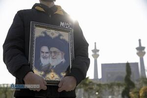 مجلس عزای شهادت رهبر معظم انقلاب (ره) در حرم مطهر رضوی