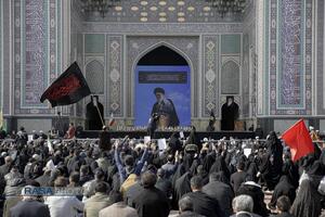مجلس عزای شهادت رهبر معظم انقلاب (ره) در حرم مطهر رضوی
