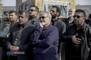 مجلس عزای شهادت رهبر معظم انقلاب (ره) در حرم مطهر رضوی