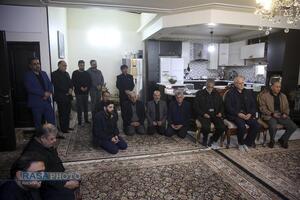 حضور خادمان حرم حضرت معصومه (س) در منزل سپهبد شهید عبدالرحیم موسوی