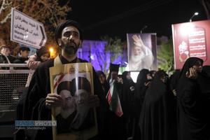 تجمع عزاداران و خون‌خواهان رهبر شهید انقلاب در قم