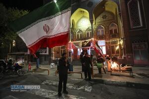 برپایی ایستگاه‌های صلواتی در پی شهادت رهبر انقلاب