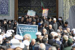 مراسم تشییع پیکر شهید حجت الاسلام محسن مهدوی کلاته