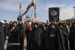 مراسم تشییع پیکر شهید حجت الاسلام محسن مهدوی کلاته