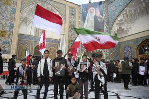 تجدید پیمان اندونزیایی‌ و تایلندی و سومالیایی‌های مقیم ایران با آرمان‌های رهبر شهید انقلاب