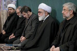 اجتماع عزاداران رهبر شهید انقلاب در حرم مطهر رضوی