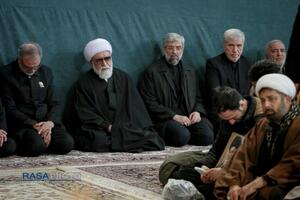 اجتماع عزاداران رهبر شهید انقلاب در حرم مطهر رضوی