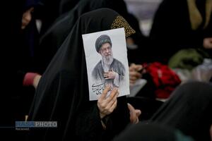 اجتماع عزاداران رهبر شهید انقلاب در حرم مطهر رضوی