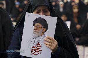 اجتماع عزاداران رهبر شهید انقلاب در حرم مطهر رضوی