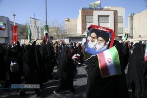 راهپیمایی مردم قم در محکومیت تجاوز آمریکا و رژیم صهیونیستی به کشور