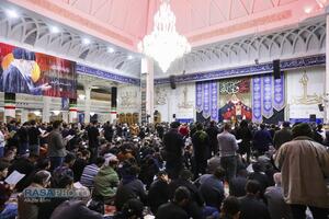مراسم احیاء شب ۱۹ ماه مبارک رمضان ۱۴۰۴ در حرم کریمه اهلبیت (س)