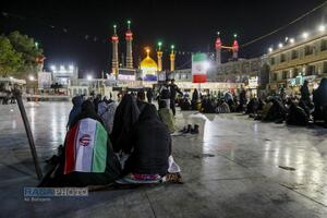 مراسم احیاء شب ۱۹ ماه مبارک رمضان ۱۴۰۴ در حرم کریمه اهلبیت (س)
