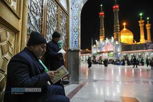 مراسم احیاء شب ۱۹ ماه مبارک رمضان ۱۴۰۴ در حرم کریمه اهلبیت (س)