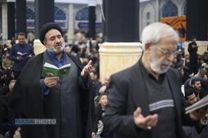 مراسم احیاء شب ۱۹ ماه مبارک رمضان در مسجد مقدس جمکران
