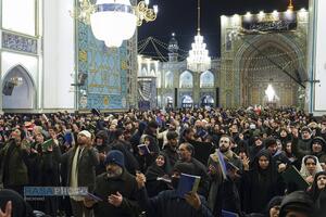 احیا شب بیست و یکم ماه مبارک رمضان ۱۴۰۴ در حرم مطهر رضوی