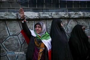 تشییع سرداران شهید حمله آمریکایی صهیونیستی در تهران