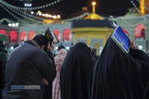 احیا شب بیست و سوم ماه مبارک رمضان در حرم مطهر رضوی