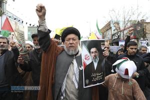 راهپیمایی تاریخی مردم در روز قدس ۱۴۰۴ در قم