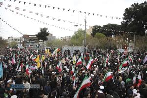 راهپیمایی تاریخی مردم در روز قدس ۱۴۰۴ در قم