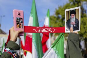 تشییع شهید دکتر علی لاریجانی در قم