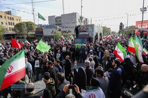 تشییع شهید دکتر علی لاریجانی در قم