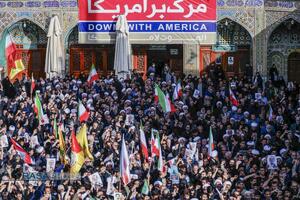 تشییع شهید دکتر علی لاریجانی در قم
