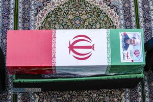 تشییع شهید دکتر علی لاریجانی در قم