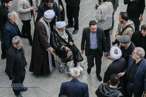 تشییع شهید دکتر علی لاریجانی در قم