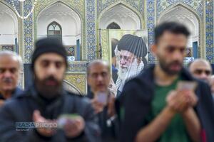 اقامه نماز عید سعید فطر در حرم مطهر رضوی