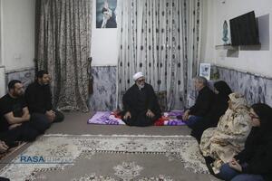 دیدار تولیت آستان قدس رضوی با خانواده شهدای ناوچه دنا