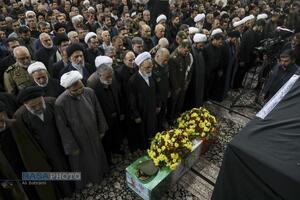 تشییع سپهبد شهید سید عبدالرحیم موسوی در قم