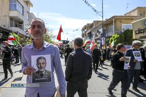 تشییع سپهبد شهید سید عبدالرحیم موسوی در قم