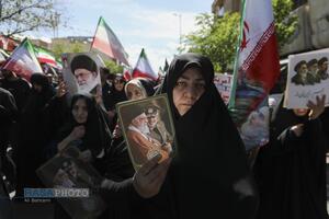 تشییع سپهبد شهید سید عبدالرحیم موسوی در قم