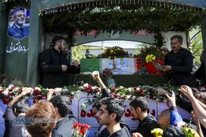 تشییع سپهبد شهید سید عبدالرحیم موسوی در قم