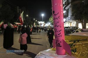 تمجع مردم قم در خونخواهی رهبر شهید انقلاب و حمایت از نیروهای مسلح