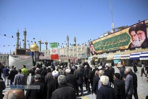 عزاداری هیئات مذهبی قم در روز شهادت حضرت امام صادق (ع)