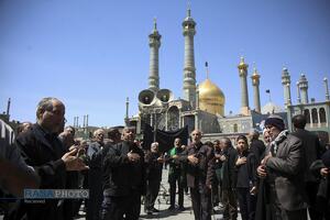 عزاداری هیئات مذهبی قم در روز شهادت حضرت امام صادق (ع)