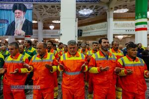 آئین آغاز دهه کرامت در قم
