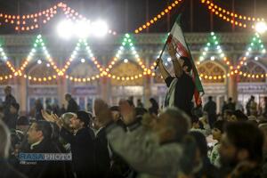 جشن ولادت حضرت علی بن موسی الرضا(ع) در آستان مقدس مسجد جمکران