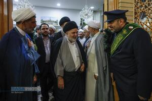 مراسم بزرگداشت چهلم شهیدان لاریجانی