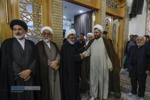مراسم بزرگداشت چهلم شهیدان لاریجانی