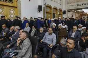مراسم بزرگداشت چهلم شهیدان لاریجانی