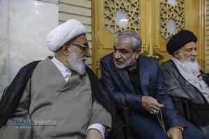 مراسم بزرگداشت چهلم شهیدان لاریجانی