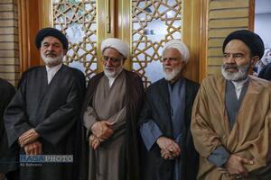 مراسم بزرگداشت چهلم شهیدان لاریجانی
