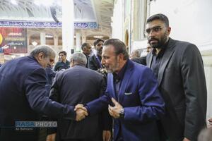 مراسم بزرگداشت چهلم شهیدان لاریجانی