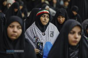 مراسم بزرگداشت چهلم شهیدان لاریجانی