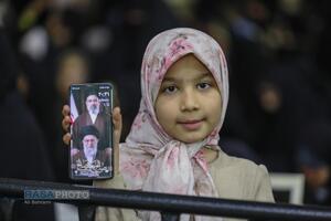 مراسم بزرگداشت چهلم شهیدان لاریجانی