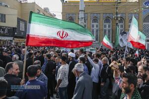 تشییع بسیجی شهید محسن گرایی