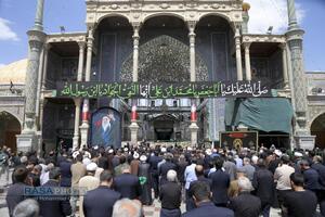 دسته عزاداری خادمان کریمه اهلبیت (س) در روز شهادت حضرت جواد الائمه (علیه‌السلام)